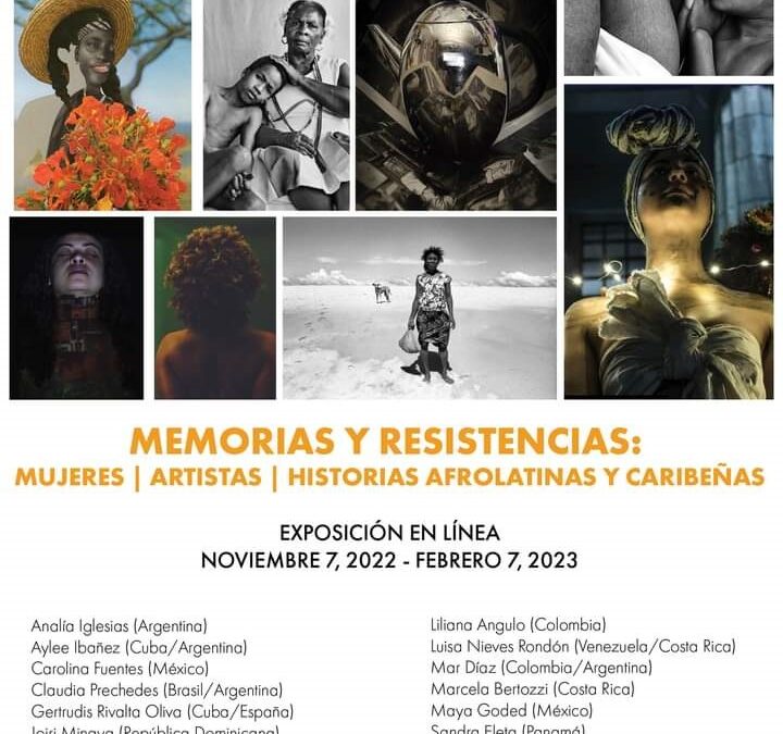 Exposicion Online Mujeres Artistas Historias Afrolatinas y Caribeñas